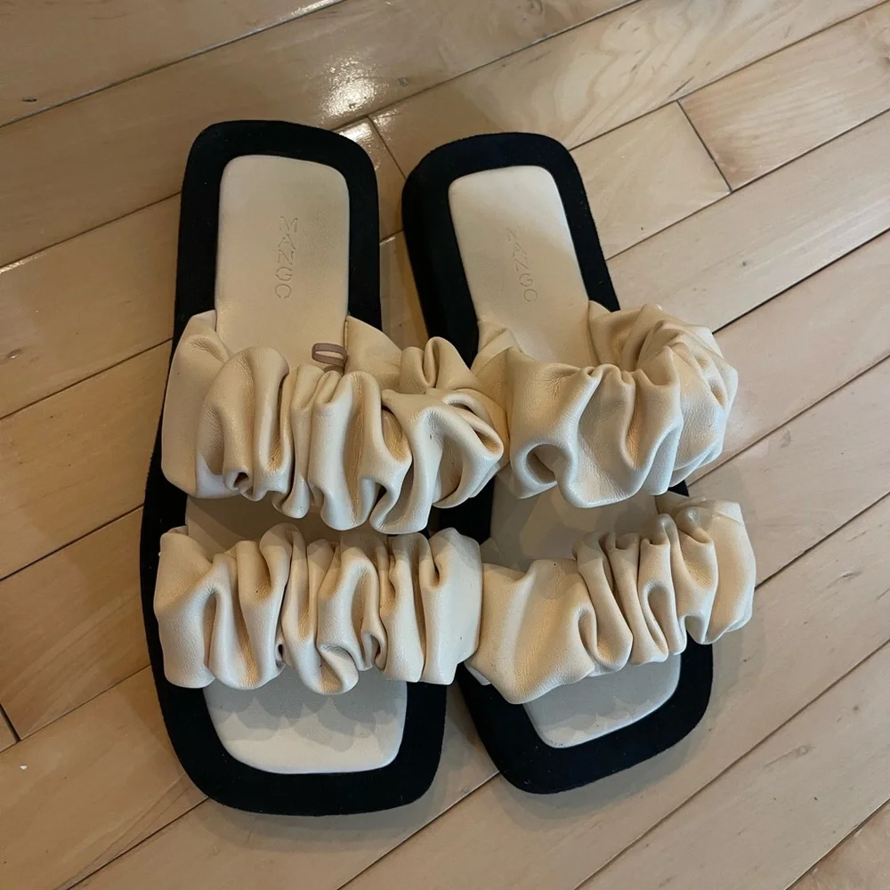 Mango Ruffle sandals - Picture 2 of 7